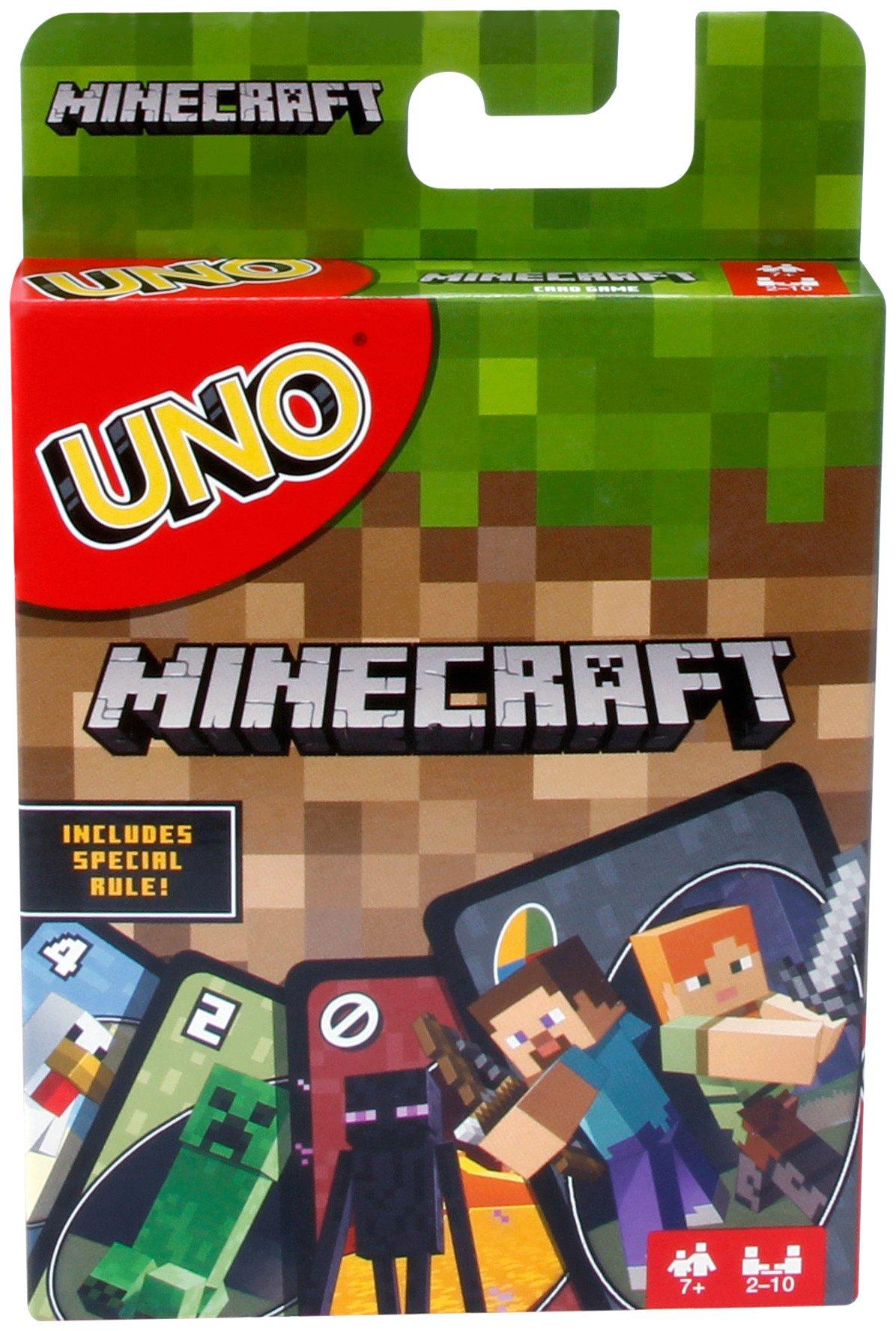 UNO Minecraft Card Game GameStop