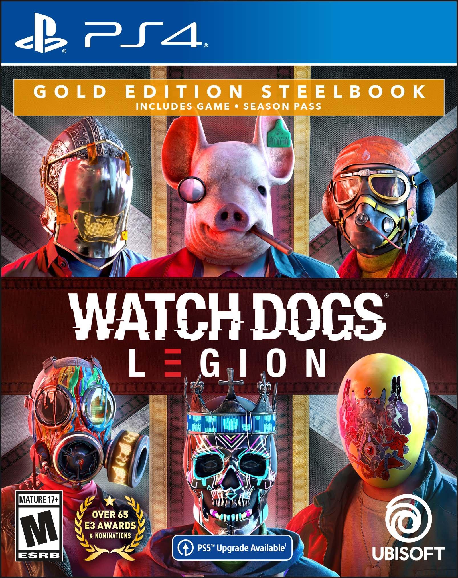 Trade In Watch Dogs Legion Deluxe Edition Gold Steelbook PlayStation 4 GameStop