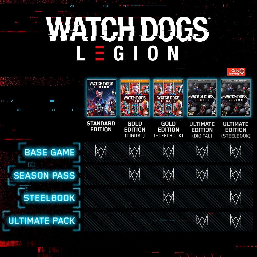 Trade In Watch Dogs Legion Deluxe Edition Gold Steelbook PlayStation 4 GameStop