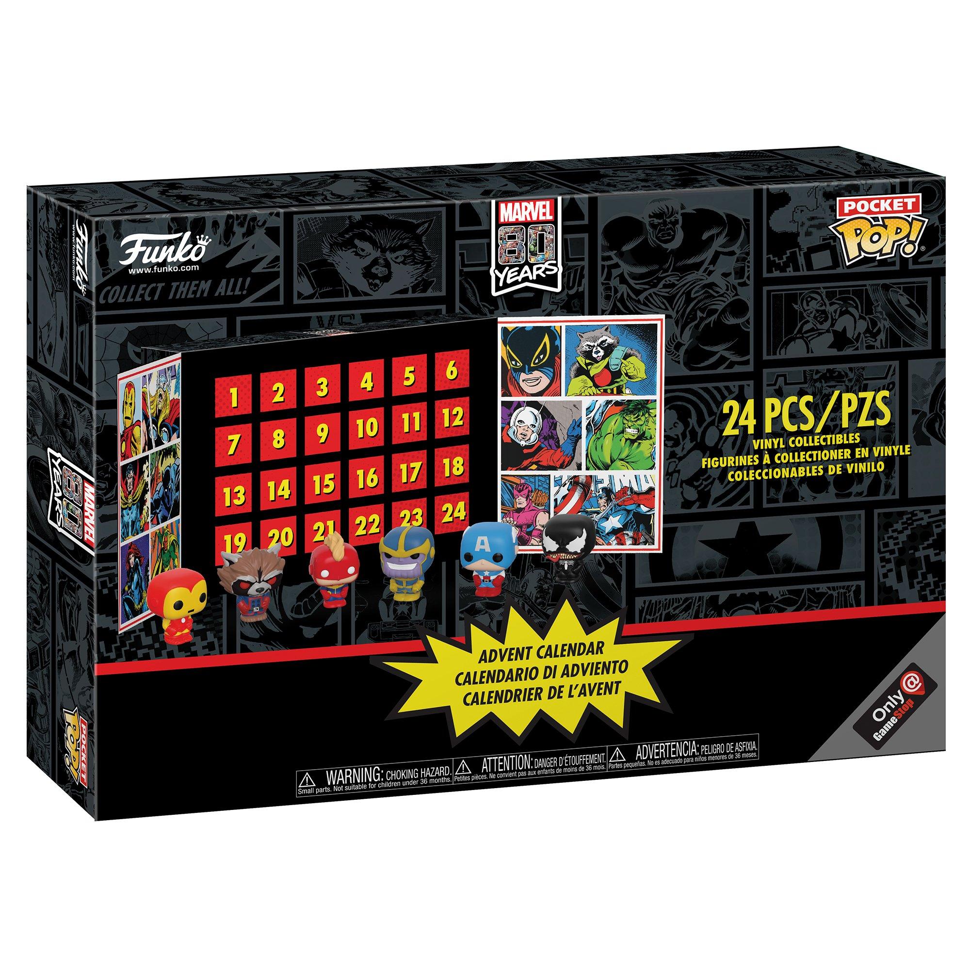 POP! Advent Calendar Marvel 80th Only at GameStop