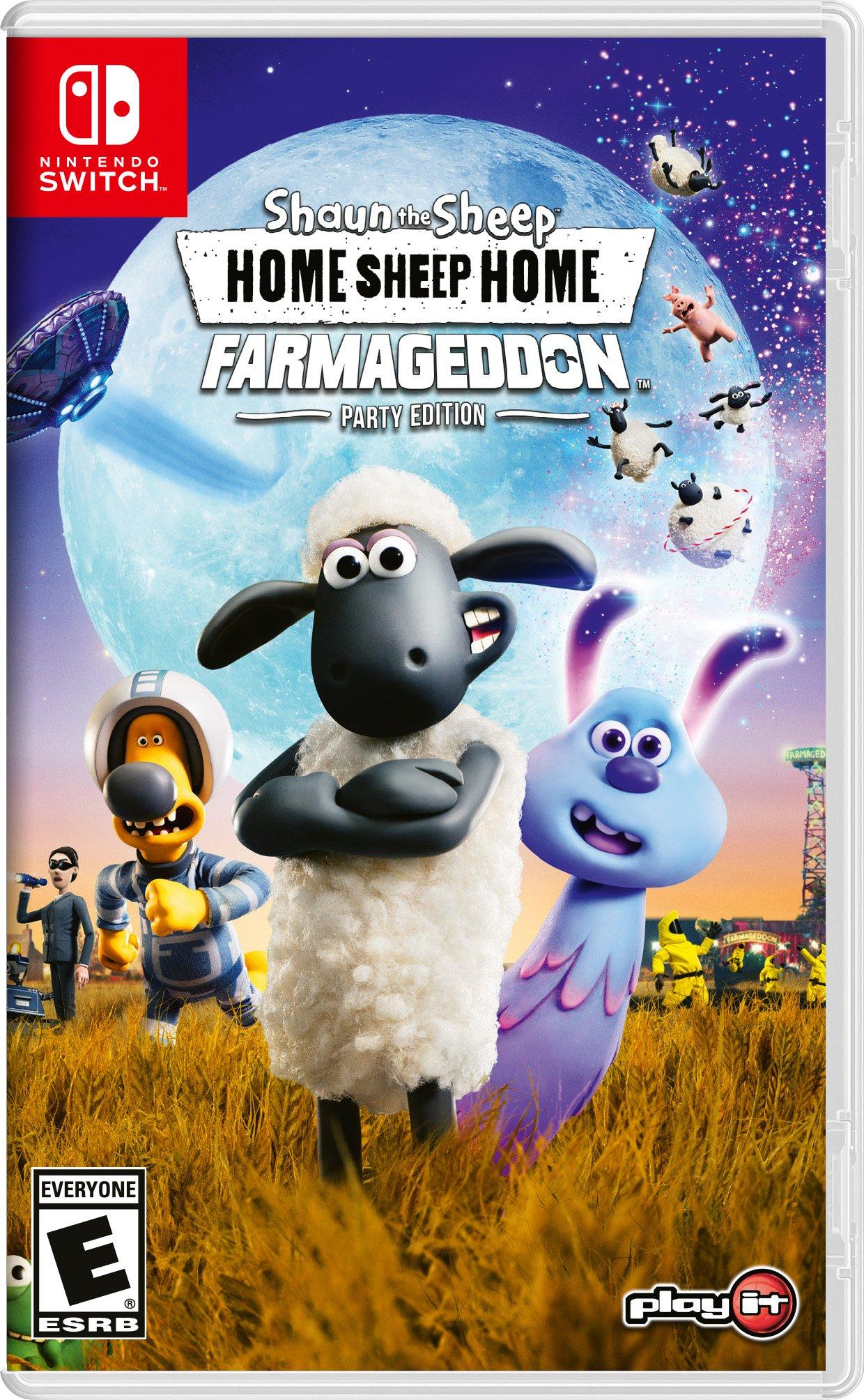 Shaun the Sheep Home Sheep Home Farmageddon Party Edition Nintendo