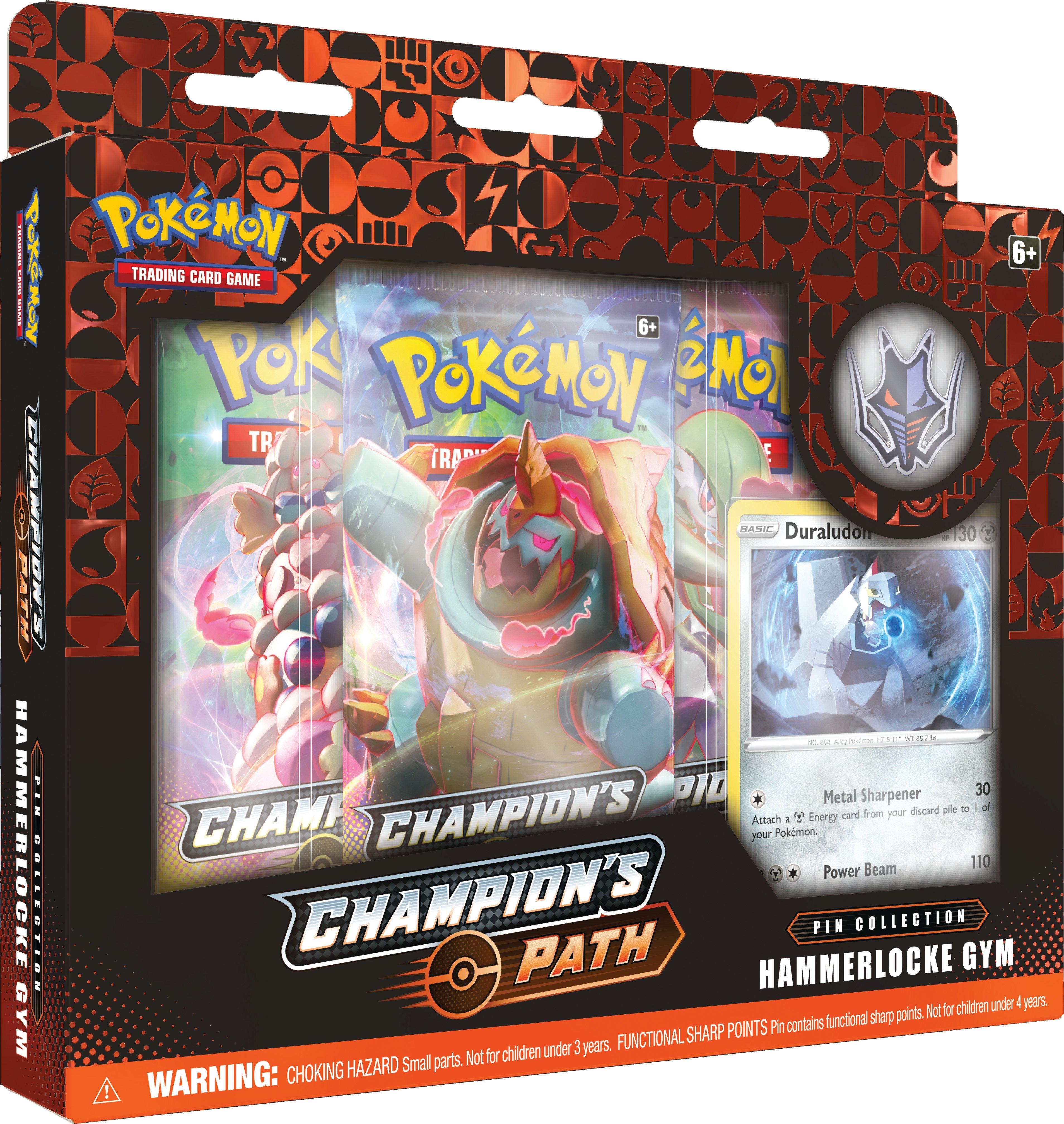 Pokemon Trading Card Game Champion's Path Wave 2 Pin Collection (Assortment) GameStop