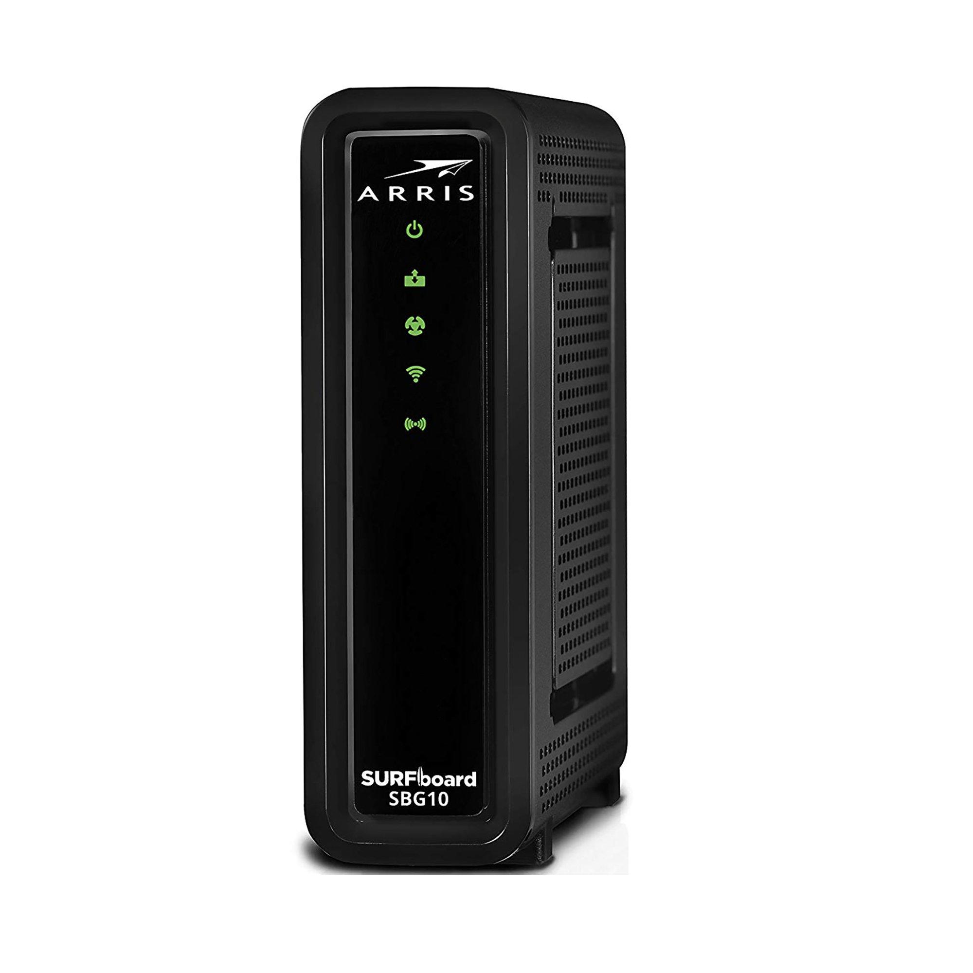 ARRIS SURFboard SBG10 DOCSIS 3.0 Cable Modem AC1600 WiFi Router GameStop