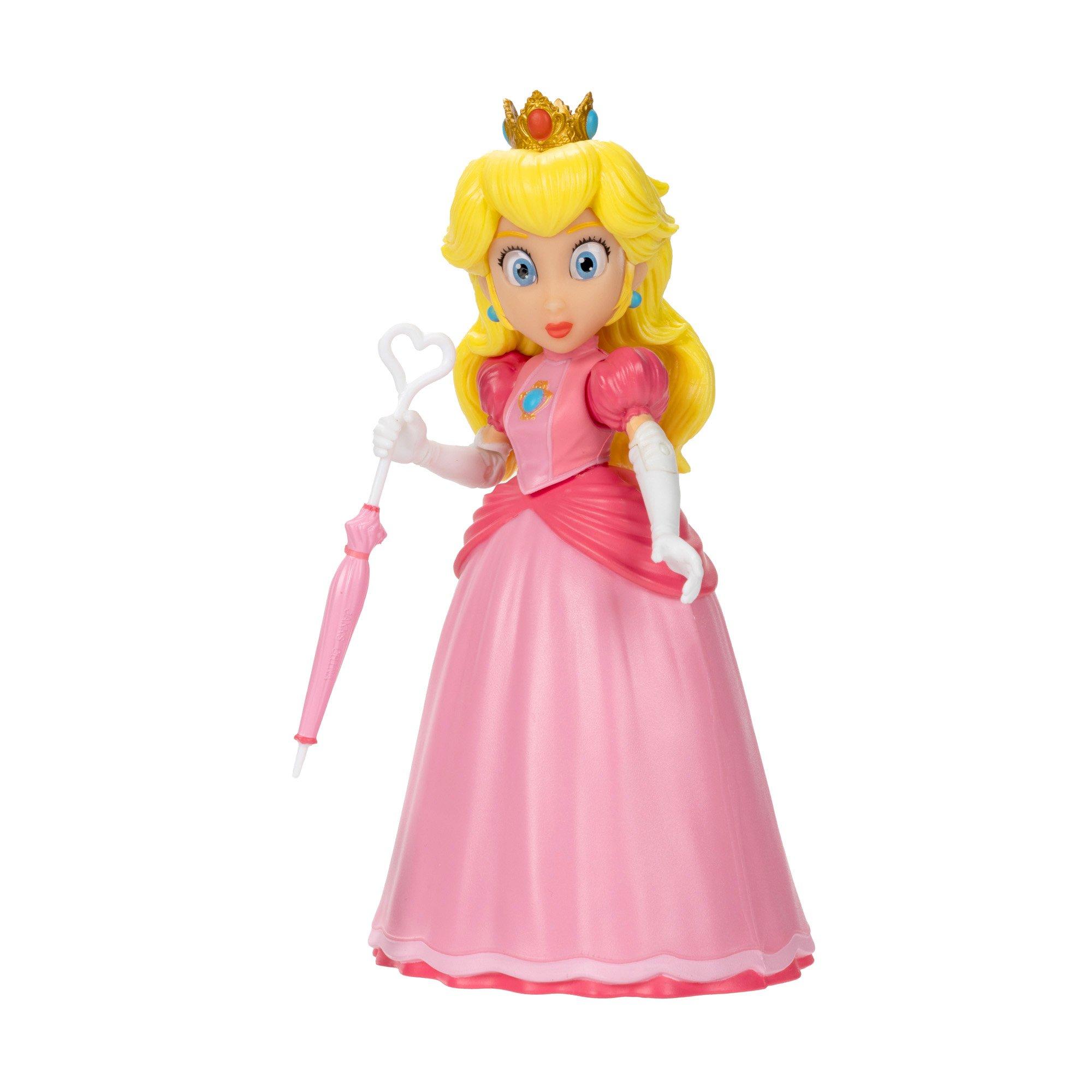 Jakks Pacific Super Mario Bros. Movie Princess Peach 5in Action Figure