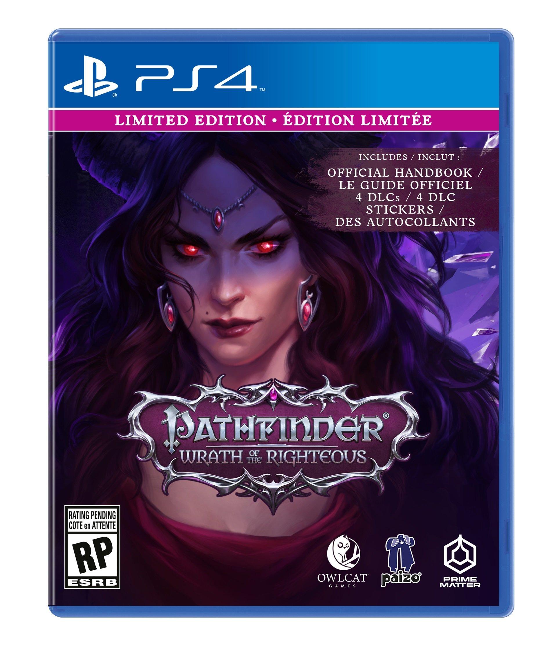 Pathfinder Wrath of the Righteousness PlayStation 4 PlayStation 4