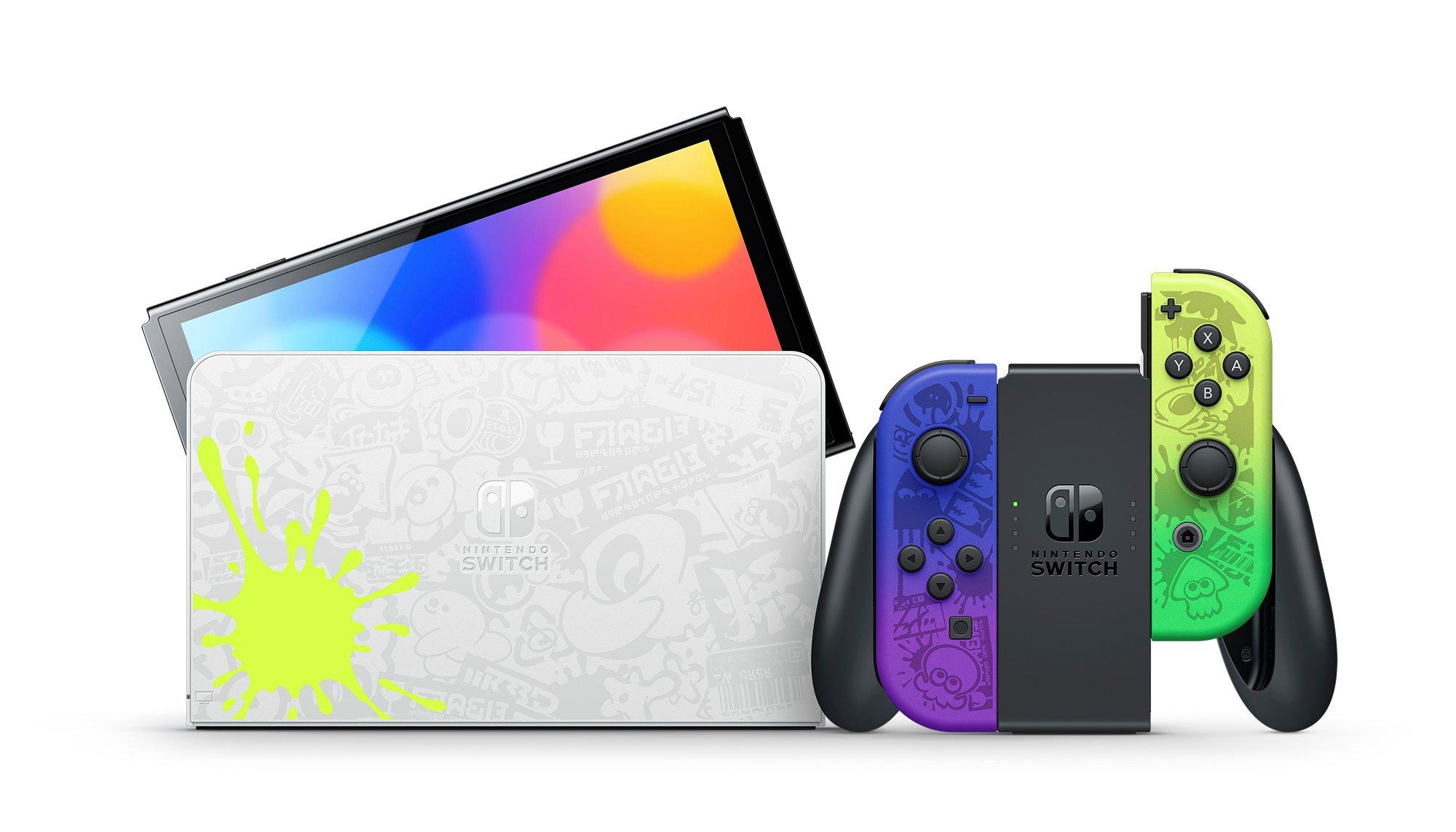 Nintendo Switch OLED Console Splatoon Special Edition