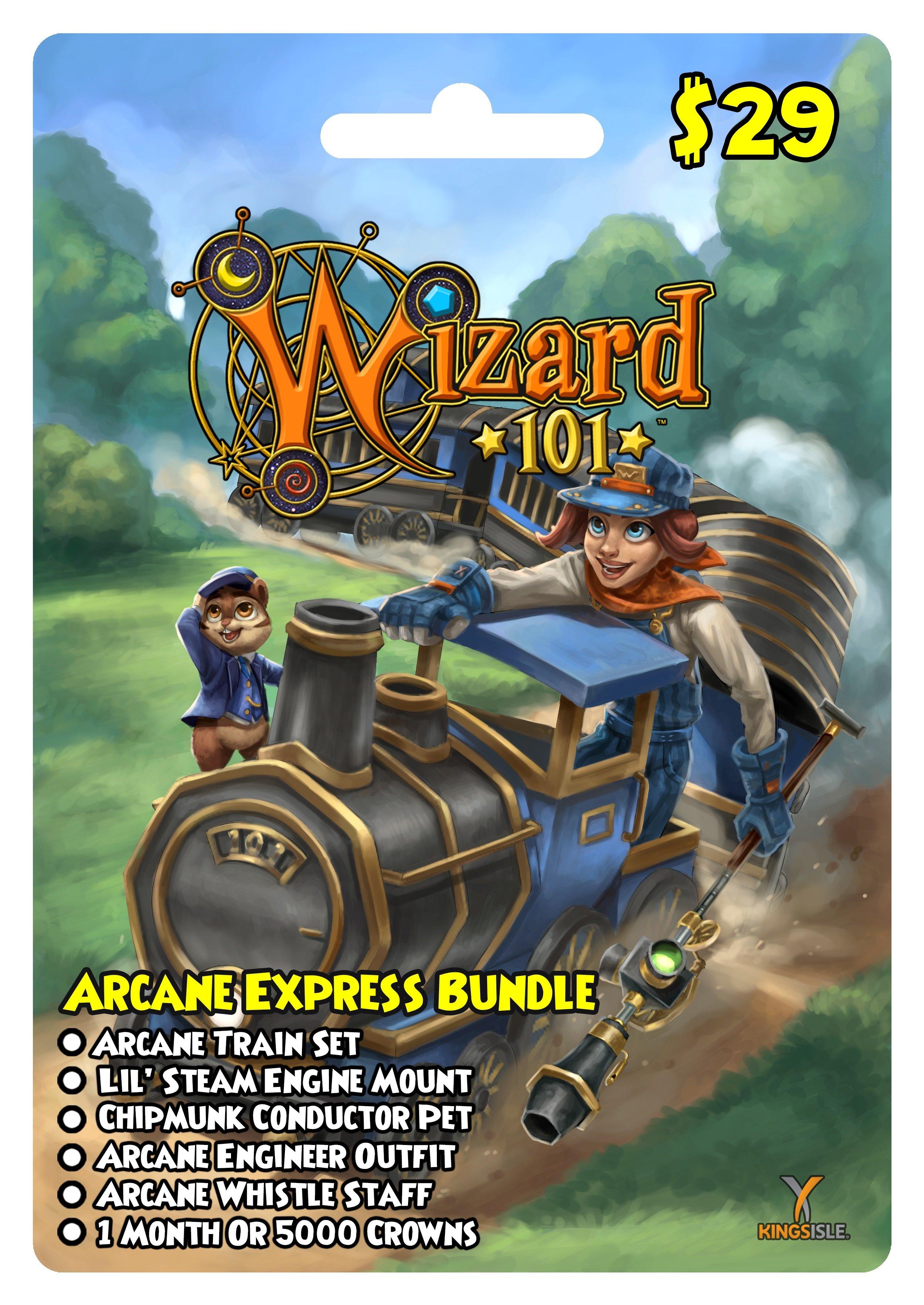 KingsIsle Wizard101 Arcane Express Bundle $29 | GameStop