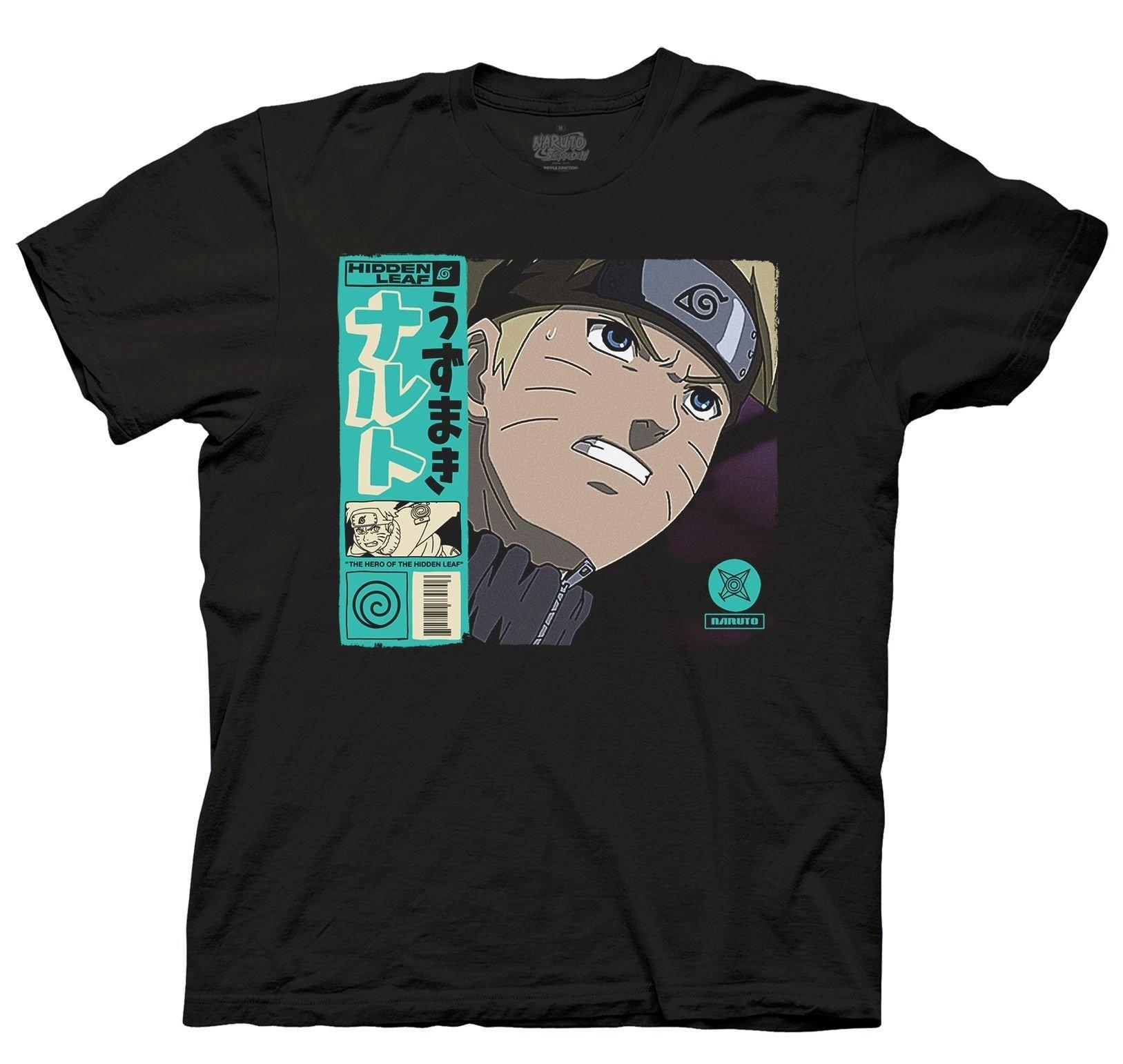 Naruto Hidden Leaf Obi Unisex Short Sleeve TShirt GameStop