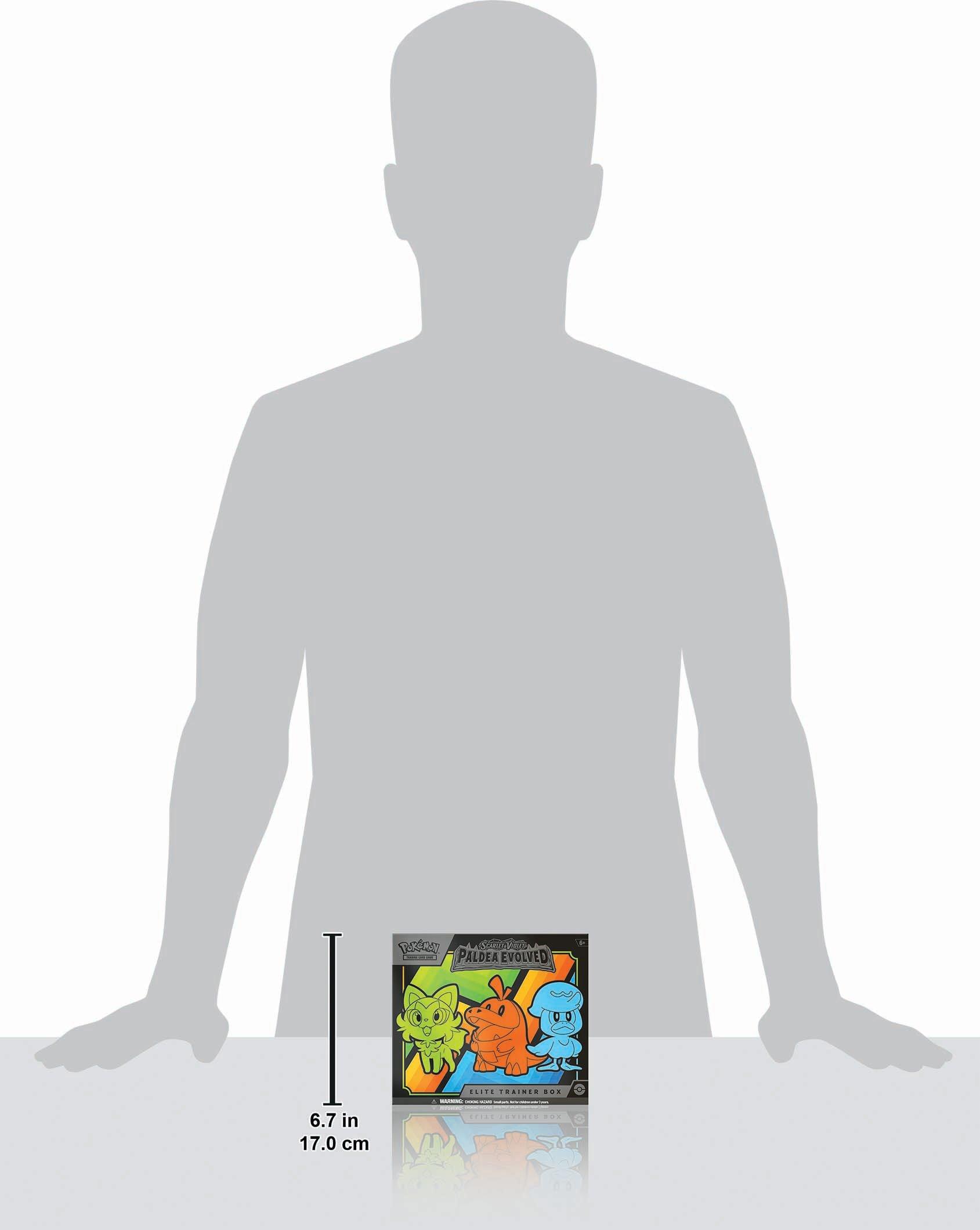 Pokemon Card Sleeves Paldea Evolved Elite Trainer Box 65 Count Pack