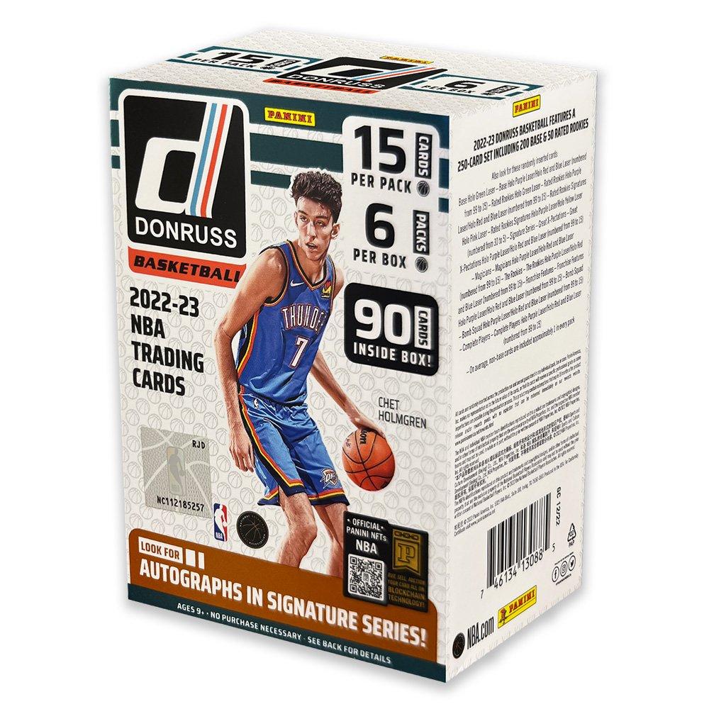 Panini 2022 NBA Trading Cards Donruss Full Box GameStop