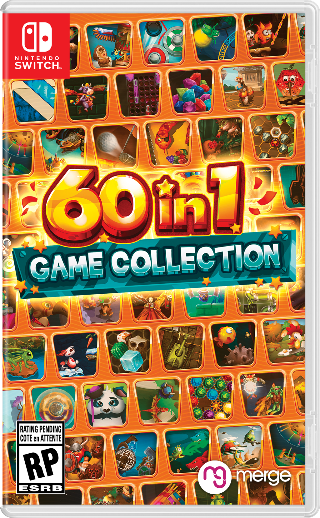Merge Games 60 in 1 Game Collection Nintendo Switch Hamilton Place