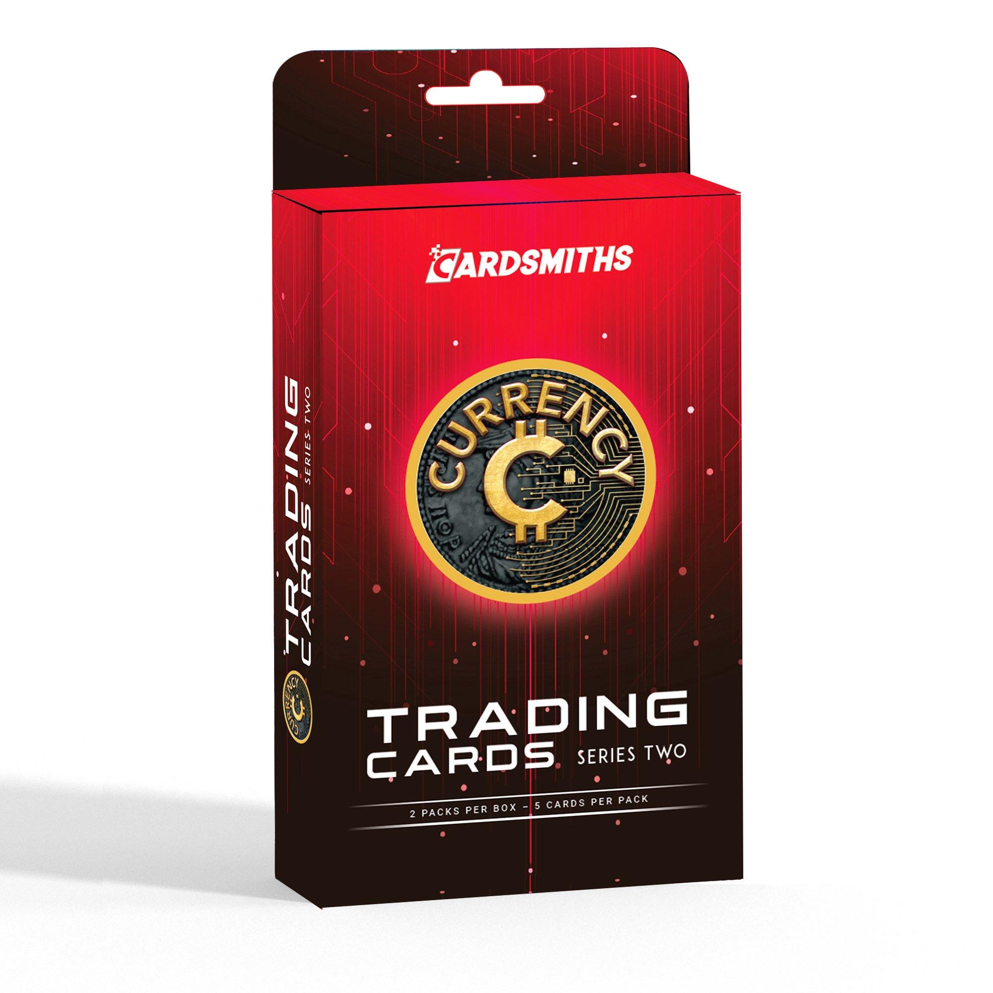 Cardsmiths Currency Series 2 Trading Cards 2Pack Collector's Box
