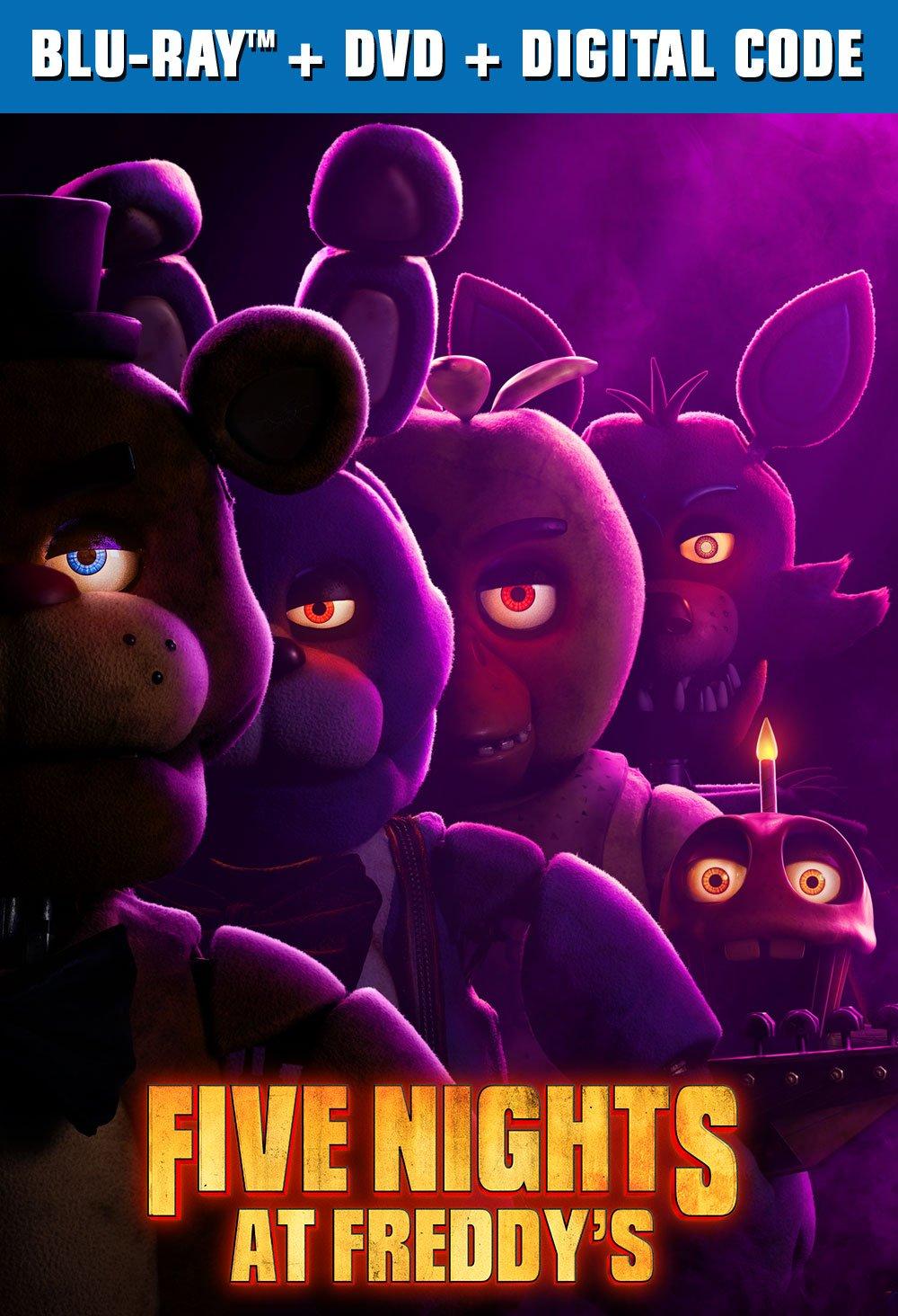 Universal Pictures Five Nights at Freddy's Bluray, DVD, and Digital
