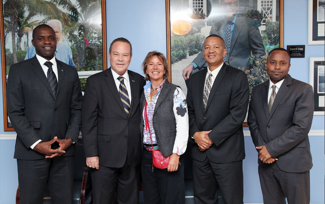 FIRST OFFICIAL VISIT BY THE HON. CARL W. BETHEL, ATTORNEY GENERAL WITH