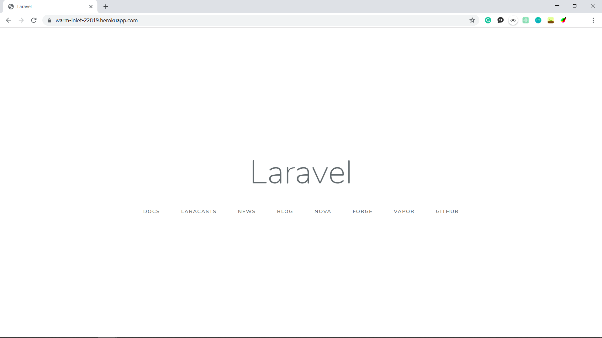 How to upload Laravel App to Heroku Cloud Application Platform