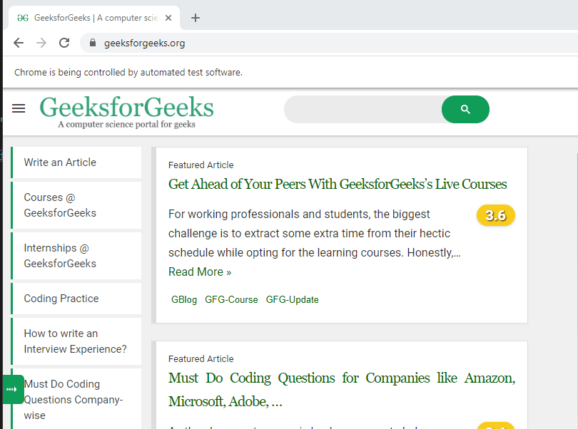 Automation Using Selenium in C With Example