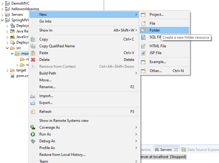 Spring MVC using Java based configuration