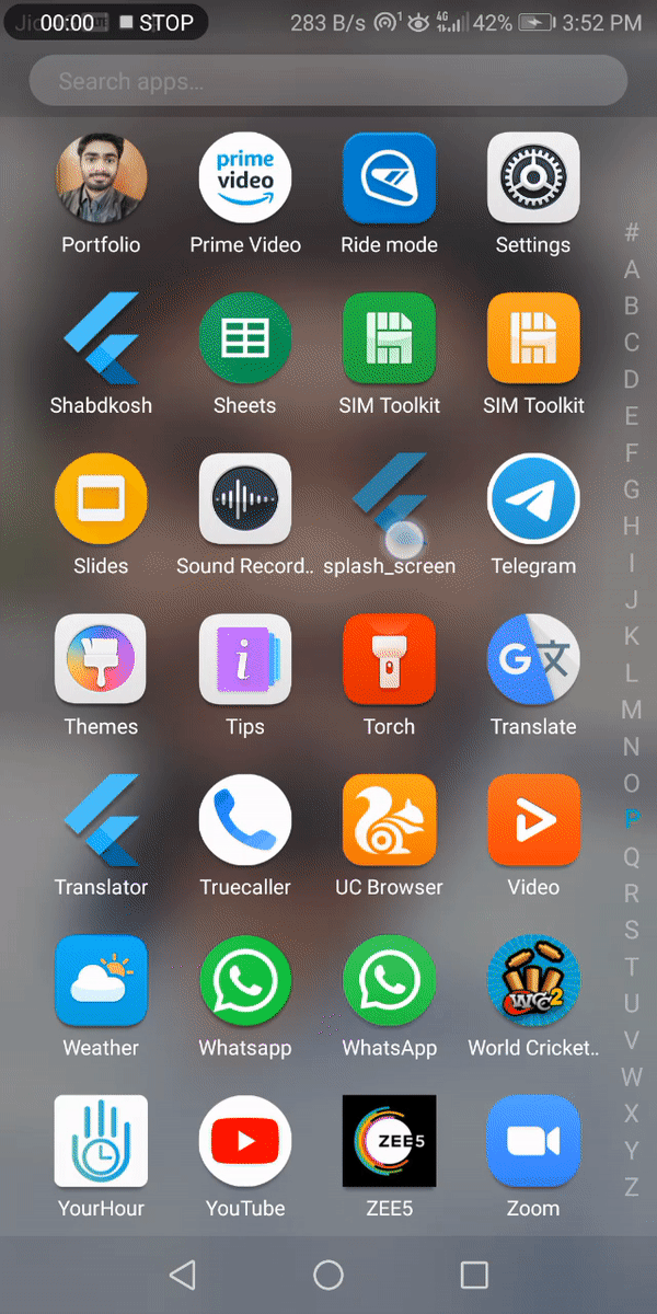 Splash Screen in Flutter