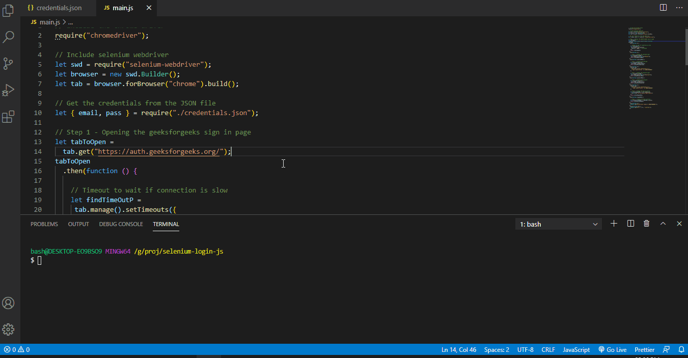 How to use Selenium  Driver and JavaScript to Login any website
