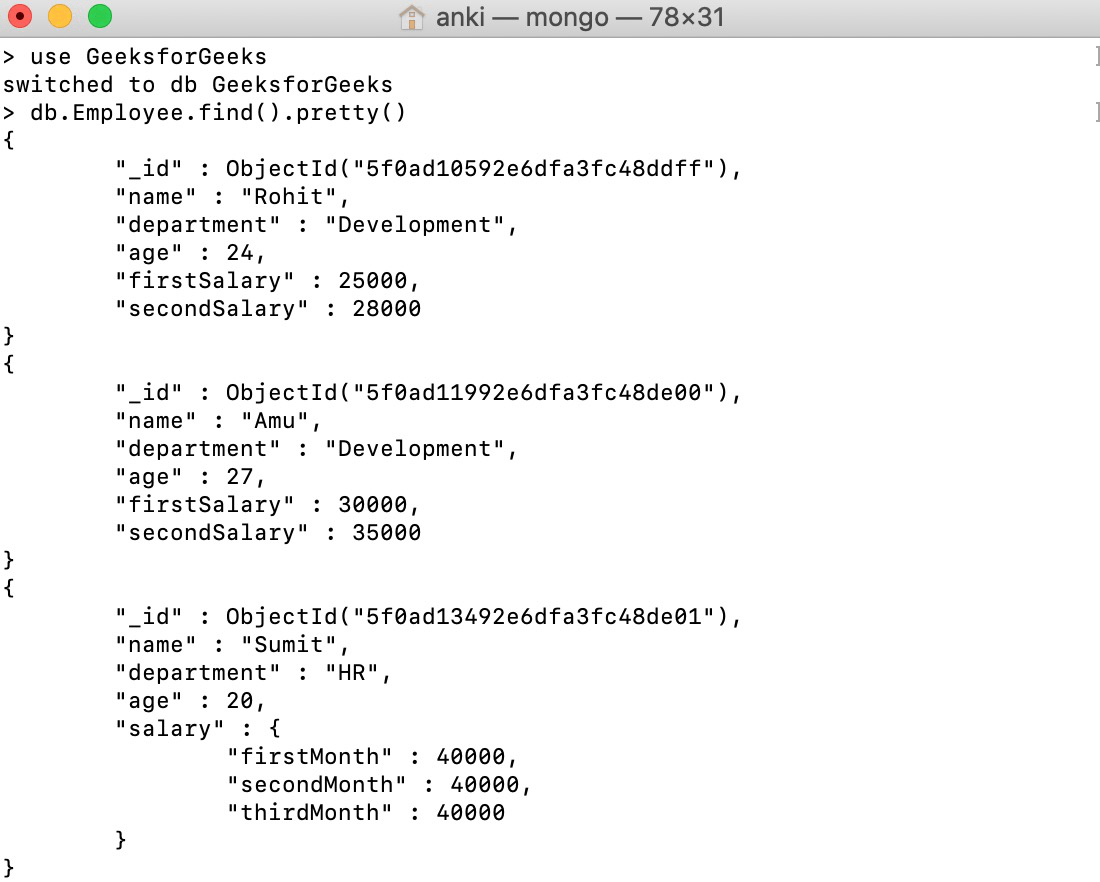MongoDB abs operator