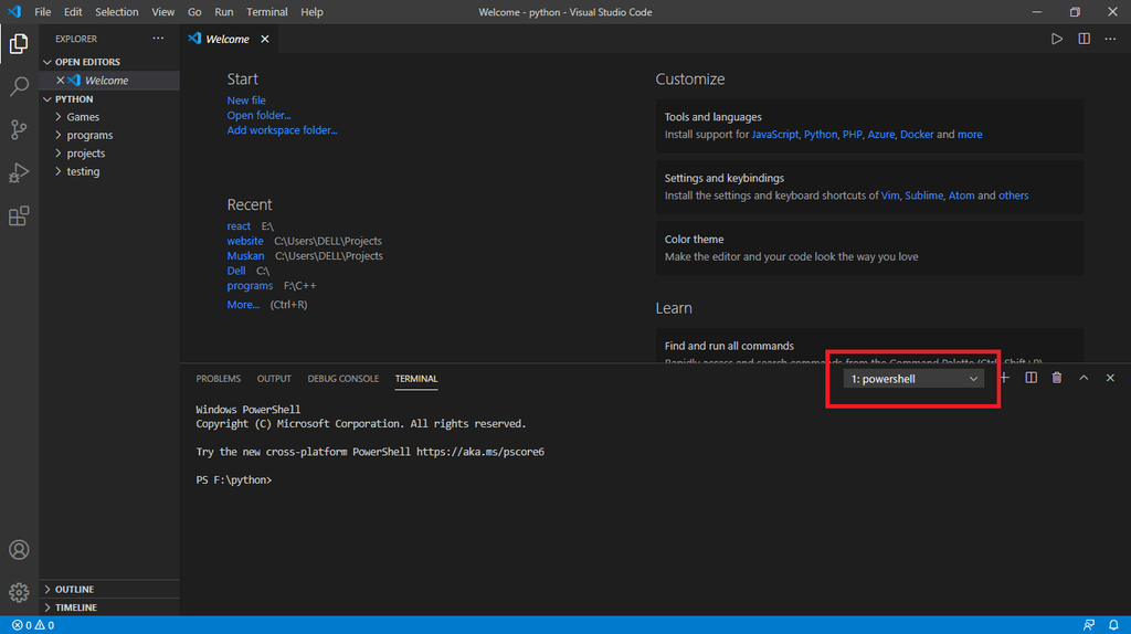 How to integrate Git Bash with Visual Studio Code