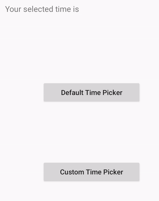 Implementar TimePicker personalizado en Android usando SnapTimePicker
