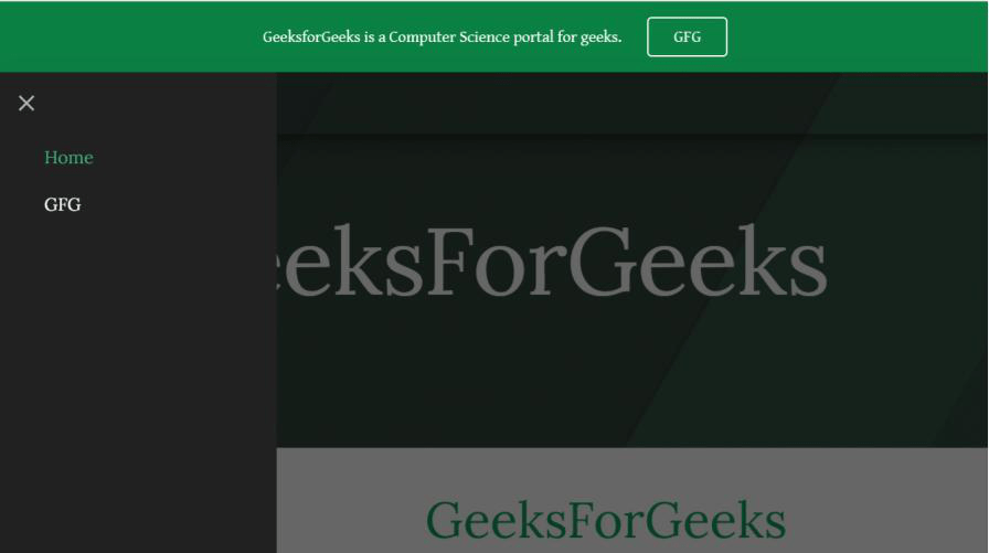 New Google Site Navigation Bar