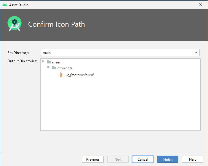 How to Convert SVG, PSD Images to Vector Drawable File in Android Studio?