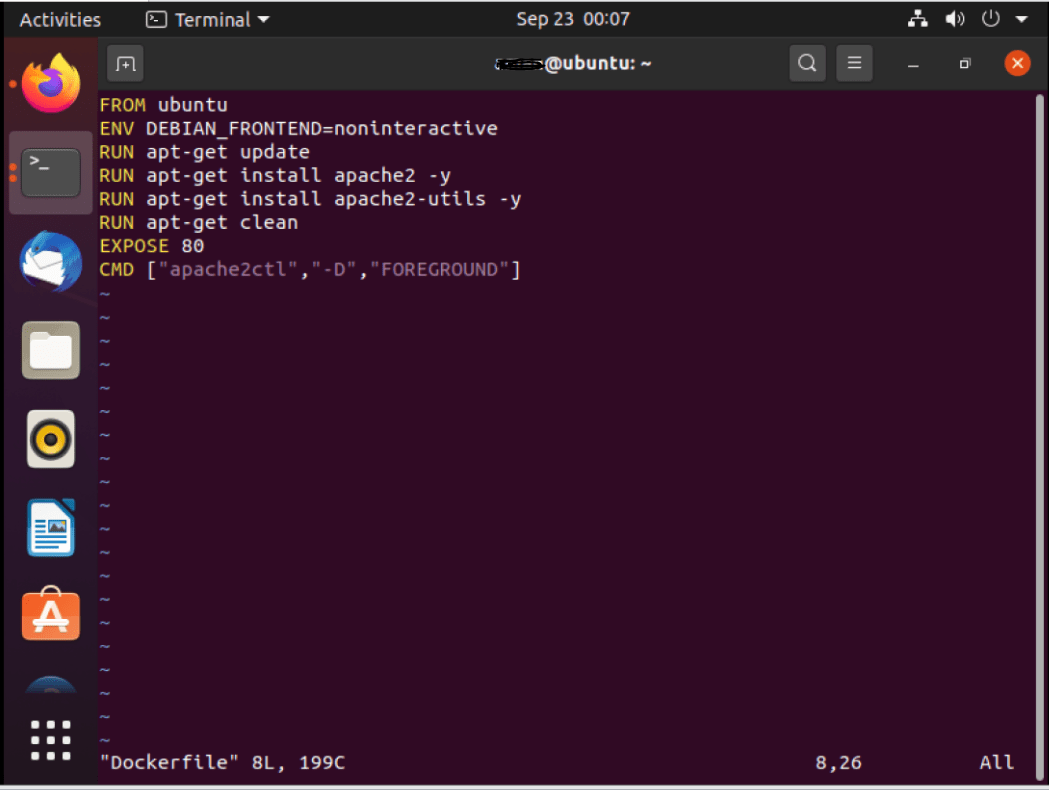 How to Build a  Server Docker File?