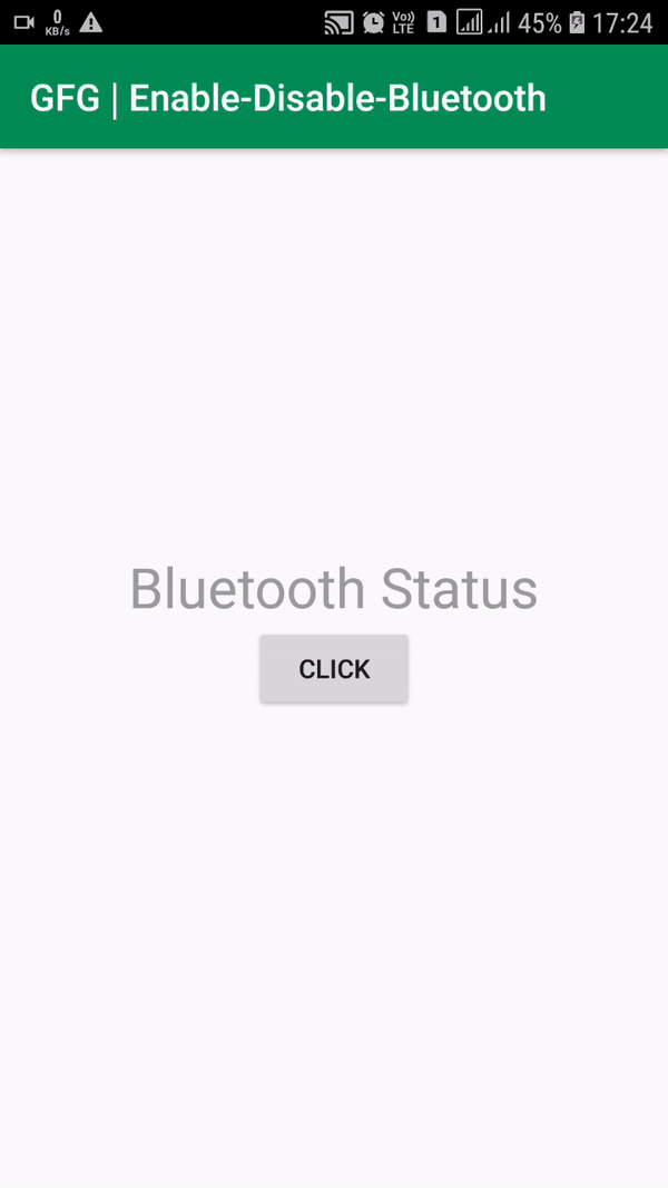 How to Programmatically Enable/Disable Bluetooth in Android