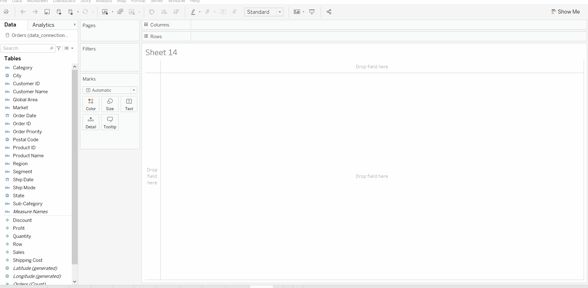 Aggregate Functions in Tableau
