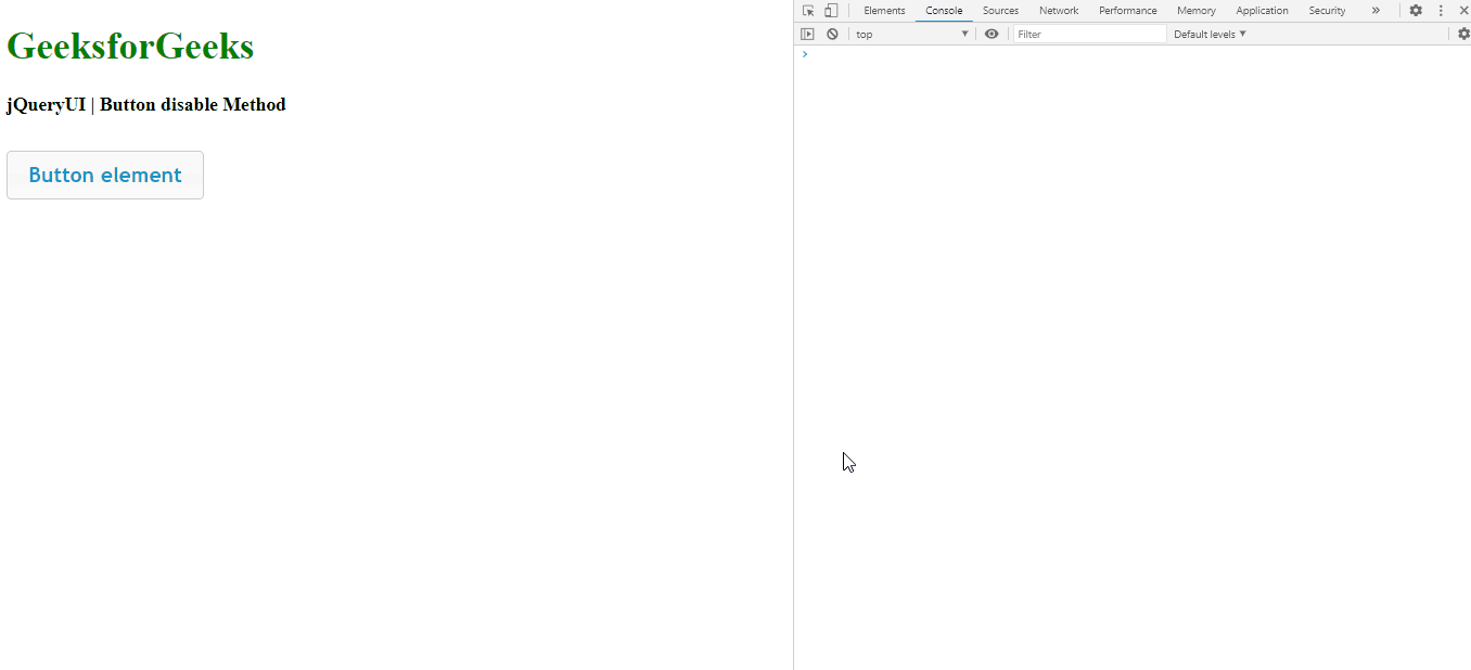 How to Disable a Button in jQuery UI ?