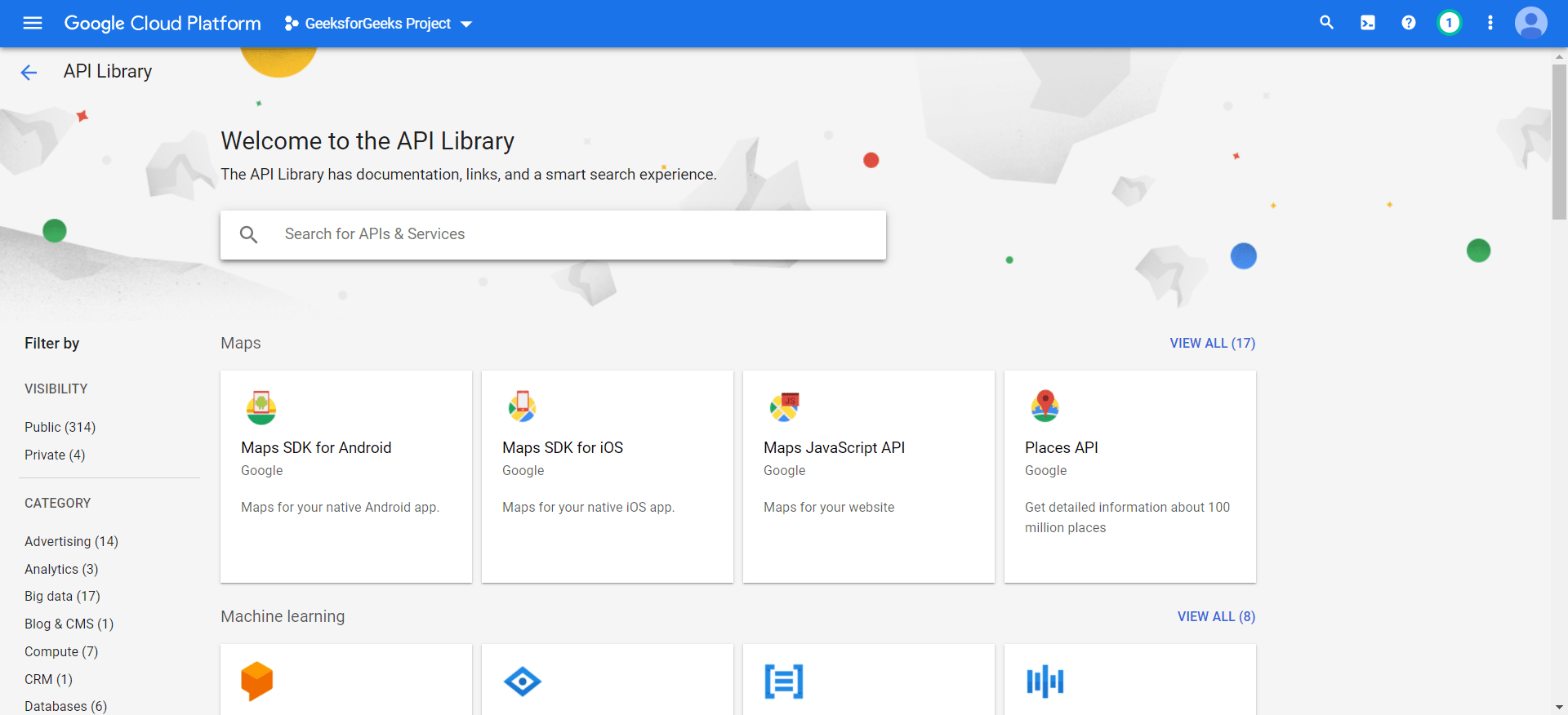 Google Cloud Platform Creating Google Cloud Console Account & Projects
