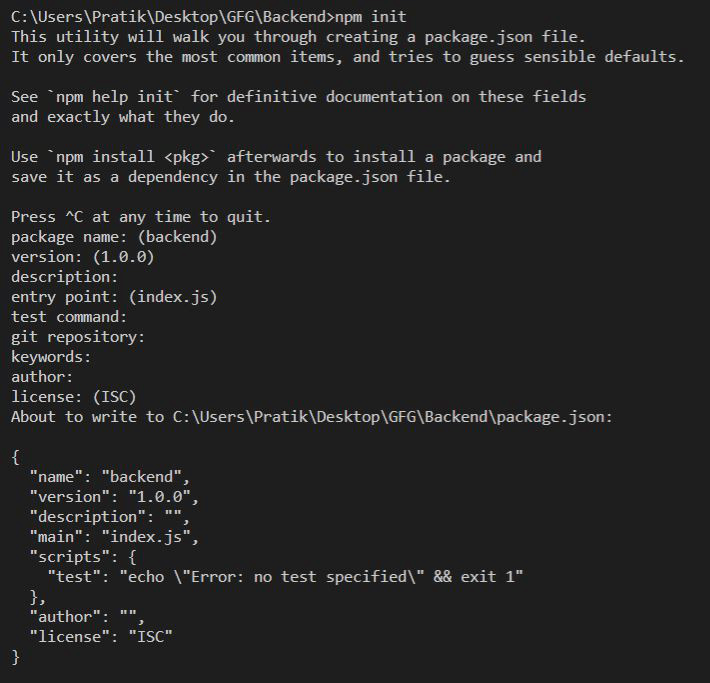 Node.js MySQL Insert into Table