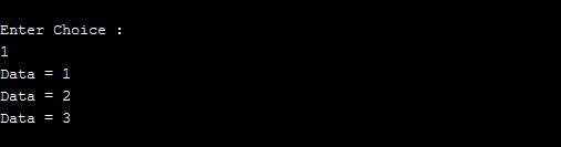 Menu driven program for all operations on doubly linked list in C