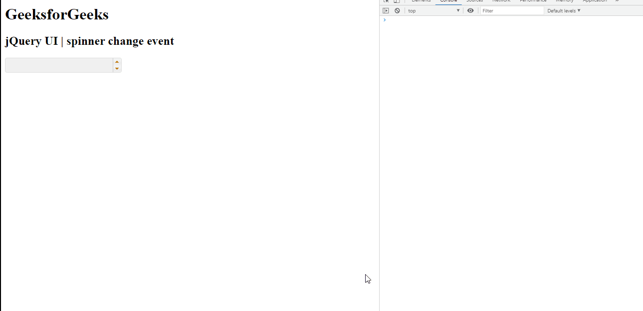 jQuery UI Spinner change Event