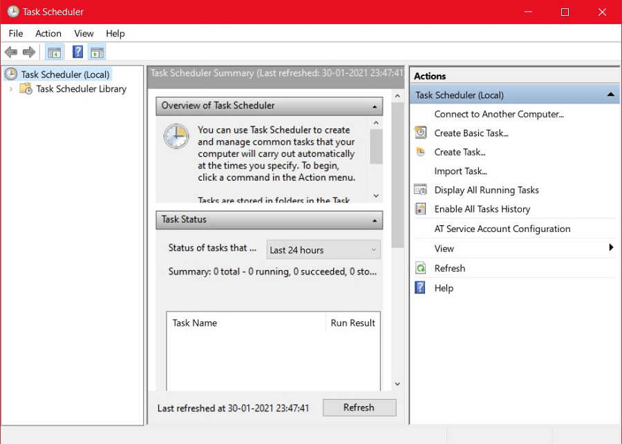 Schedule Python Script using Windows Scheduler