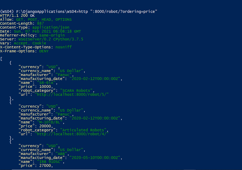 Filter data in Django Rest Framework