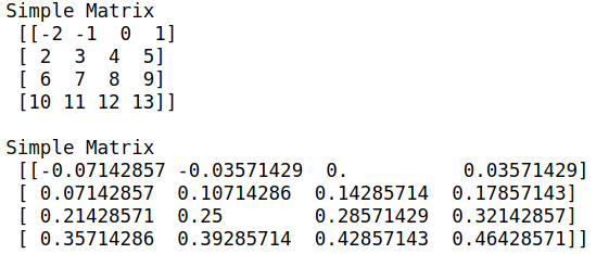 How to normalize an array in NumPy in Python?