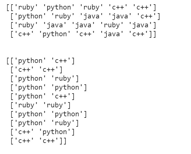 How to randomly select elements of an array with NumPy in Python