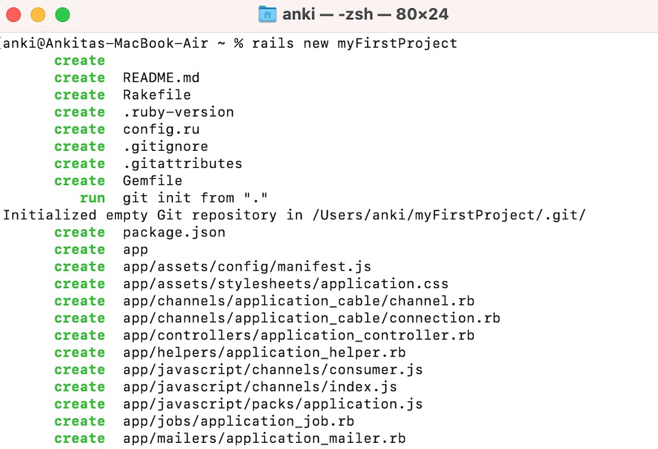 Ruby on Rails Introduction