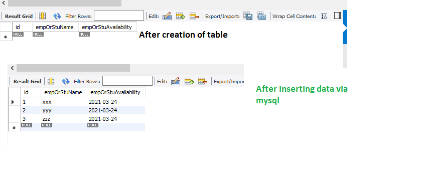 Save Java Date To Mysql Kuda Invitation Card