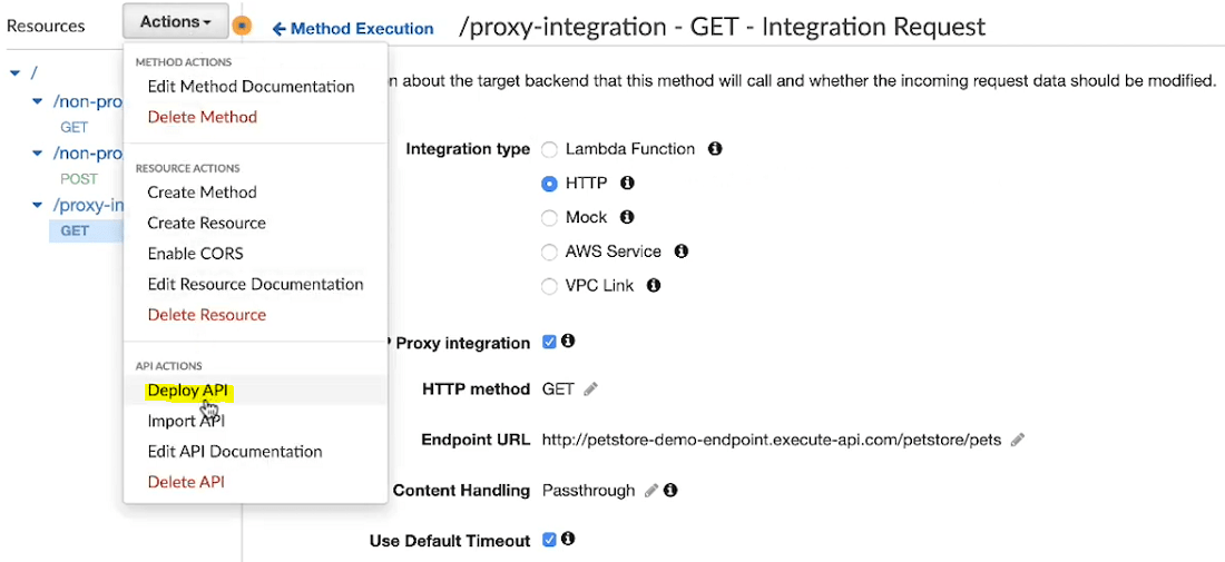 How to Pass the Query String Parameters to AWS Lambda Function or HTTP