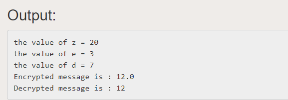 Java Program to Implement the RSA Algorithm