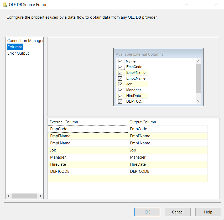 How to Export Data From SQL Server to Flat File in SSIS?