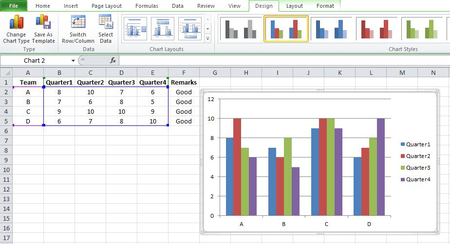 Data Visualization in Excel