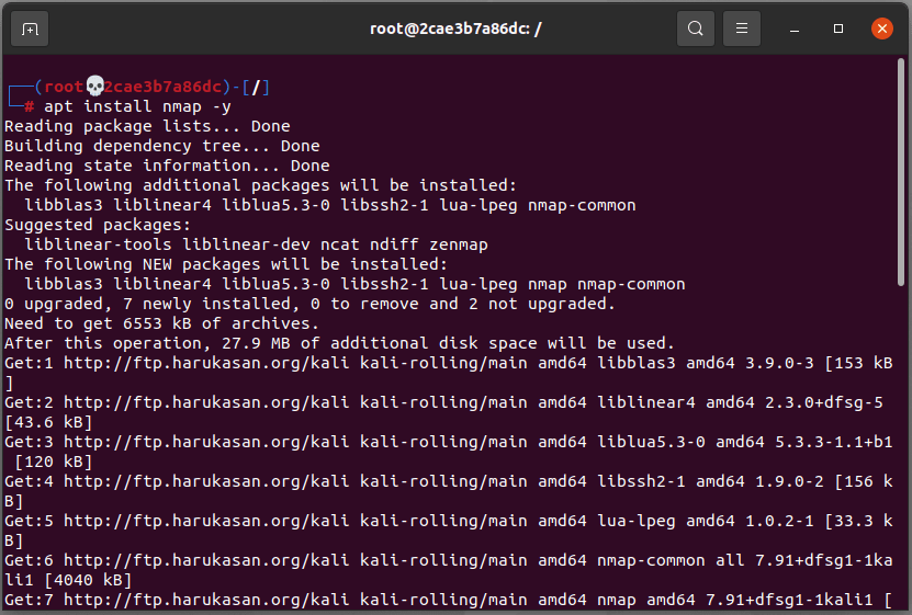 How to Install Kali Docker Image to the Linux