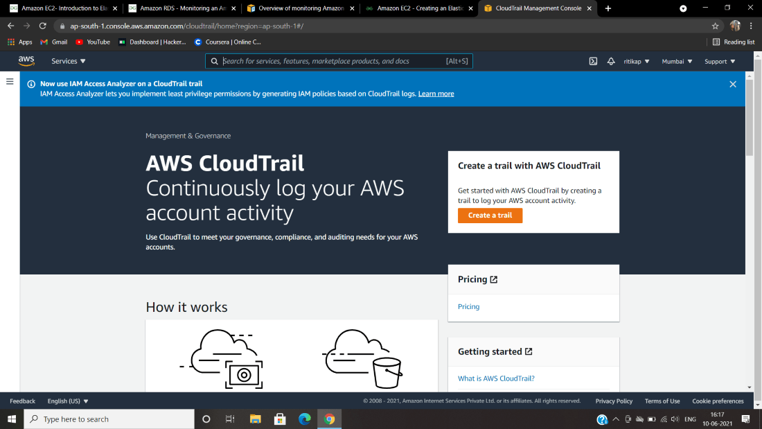 Amazon RDS Monitoring an Amazon RDS Database Instance