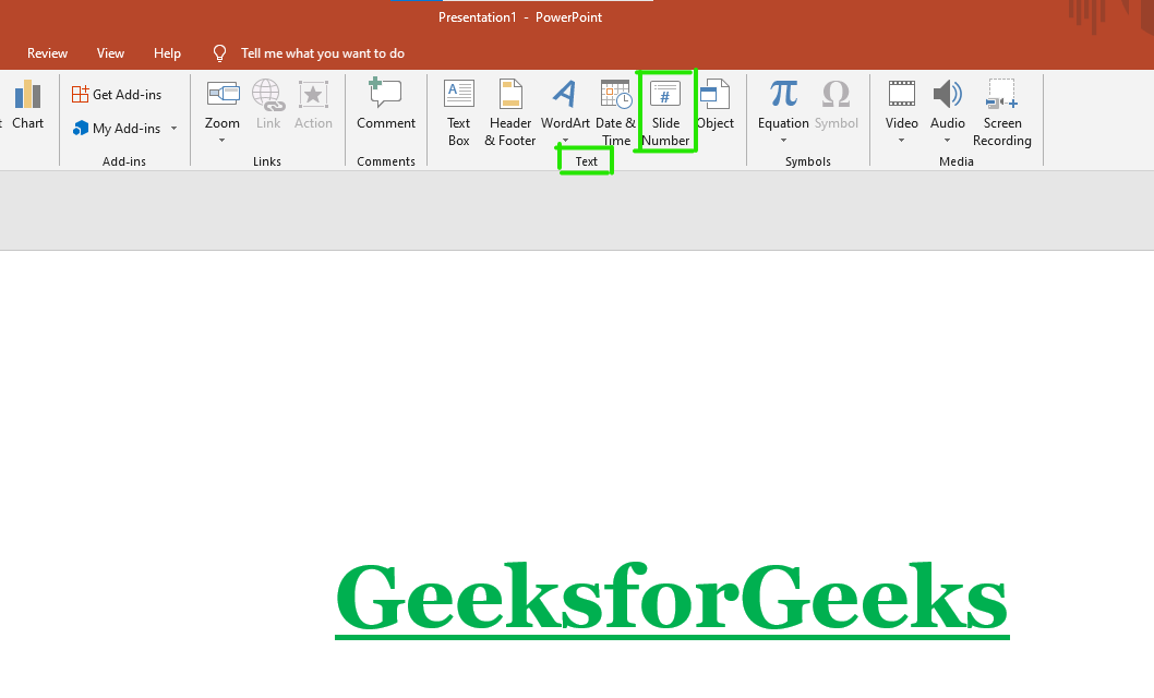 How to Add Slide Numbers or Date and Time in MS PowerPoint?