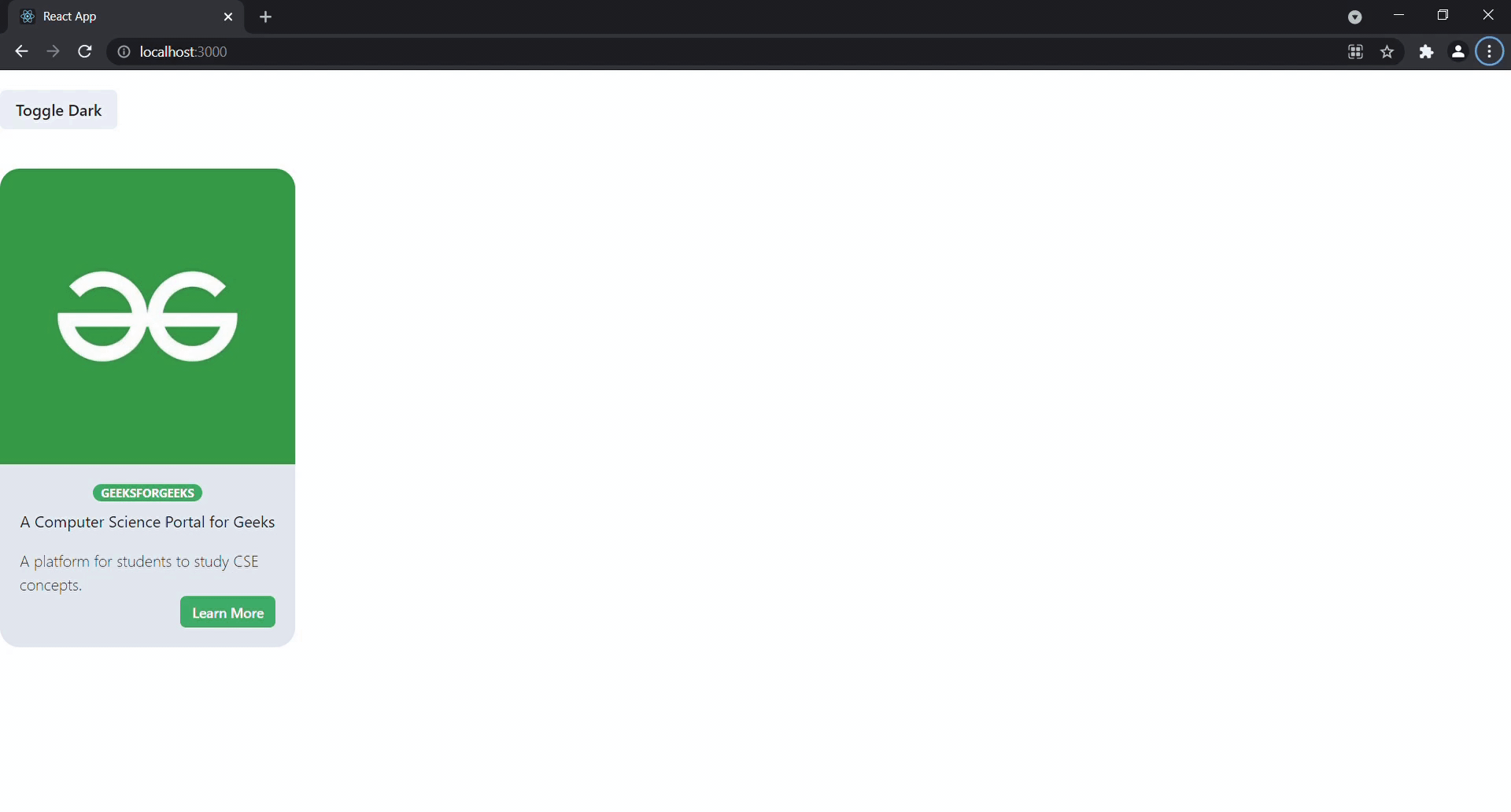 ReactJS ChakraUI Card Component